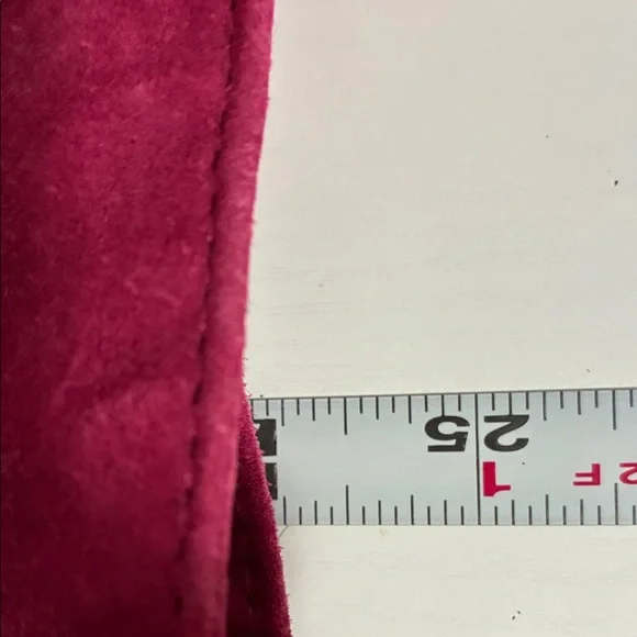 Elegant Pink Soft Leather Jacket - Picture 4 of 8